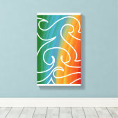 Awesome abstract art by RRW 2026 #2 キャンバスプリント (インサイチュ (ウッドフロア))