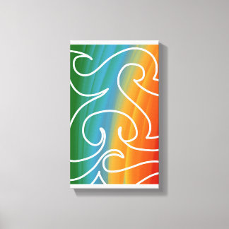 Awesome abstract art by RRW 2026 #2 キャンバスプリント