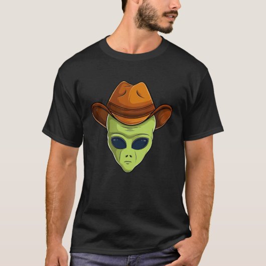 Awesome Alien Head Style Hat Humans Aren t Real Cu Tシャツ (正面)