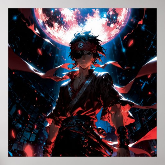 Awesome anime character ポスター (正面)