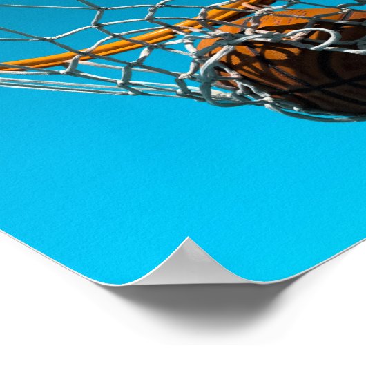 Awesome Basketball Design ポスター (角)