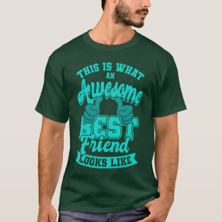 Awesome Best Friends Best Friends Quotes BFF retro Tシャツ