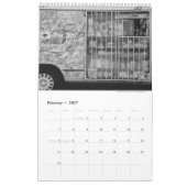 Awesome Black & White Photography Calendar カレンダー (2月 2027)
