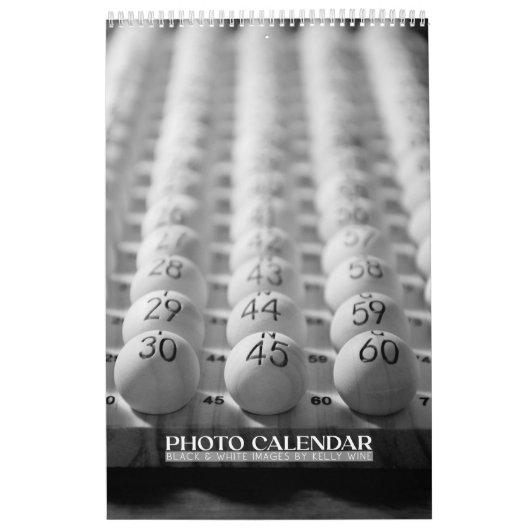 Awesome Black & White Photography Calendar カレンダー (カバー)