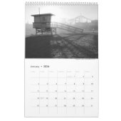 Awesome Black & White Photography Calendar カレンダー (1月 2026)