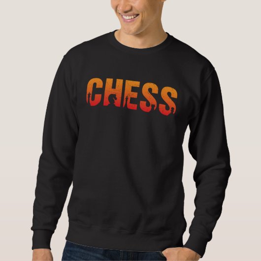 Awesome Board Game Tees  Chess スウェットシャツ (正面)