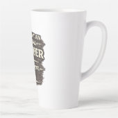 Awesome Brother Looks Like – Funny Quote Design カフェラテマグ (右)