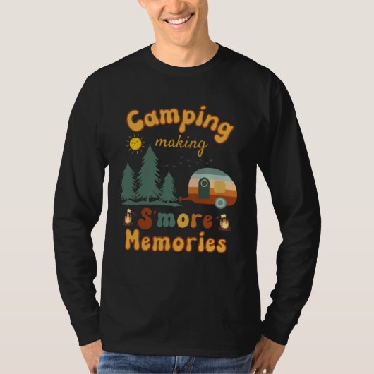 Awesome Camping Making S more Memories Camping Tシャツ (正面)