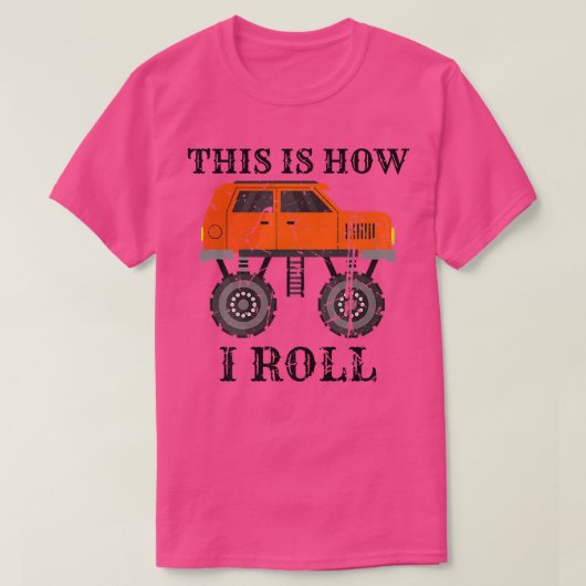 Awesome Car Truckers Cool Monster Truck This Is Ho Tシャツ (デザイン正面)