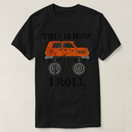 Awesome Car Truckers Cool Monster Truck This Is Ho Tシャツ (デザイン正面)