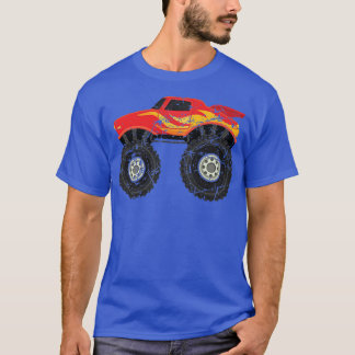 Awesome Car Trucks Cool Red Monster Truck Trucker Tシャツ