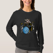 Awesome Cat Drummer Tシャツ (正面)