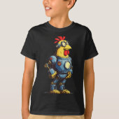 Awesome Chicken Robot For Future Animals Lovers Tシャツ (正面)