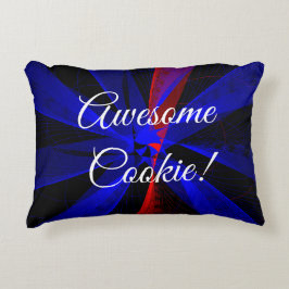 Awesome Cookie Geometric Accent Pillow アクセントクッション