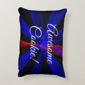 Awesome Cookie Geometric Accent Pillow アクセントクッション (裏面(縦))