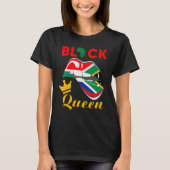 Awesome Costume Black History Month Pride Black Qu Tシャツ (正面)