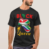 Awesome Costume Black History Month Pride Black Qu Tシャツ (正面)