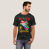 Awesome Costume Black History Month Pride Black Qu Tシャツ (正面フル)