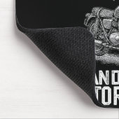 Awesome Dads Have Daughters And Ride Motorcycles F マウスパッド (コーナー)