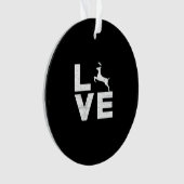 Awesome Deer Lover Trendy AesthetiAcrylic Ornament オーナメント (正面)