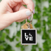 Awesome Deer Lover Trendy Aesthetic Design  キーホルダー (手)