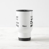 Awesome Director – Funny Personalized Office Gift トラベルマグ (中央)