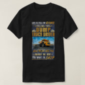 Awesome Dump Truck Driver 3 Tシャツ (デザイン正面)