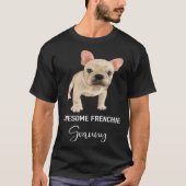 Awesome Frenchie Granny   French Bulldog Tシャツ (正面)