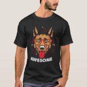 Awesome German Shepherd Tシャツ (正面)