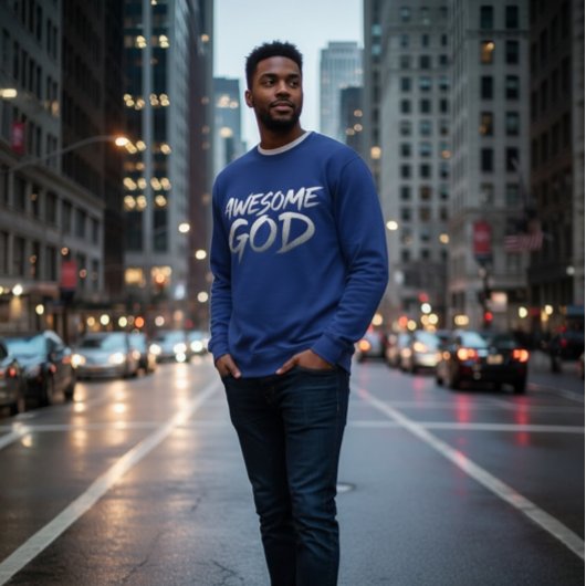 Awesome God スウェットシャツ