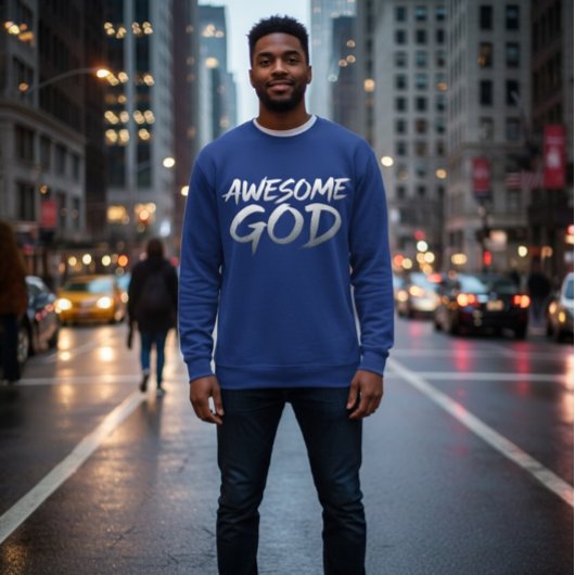 Awesome God スウェットシャツ
