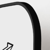 Awesome Husband Crown Typography ピックルボールラケット (左詳細)