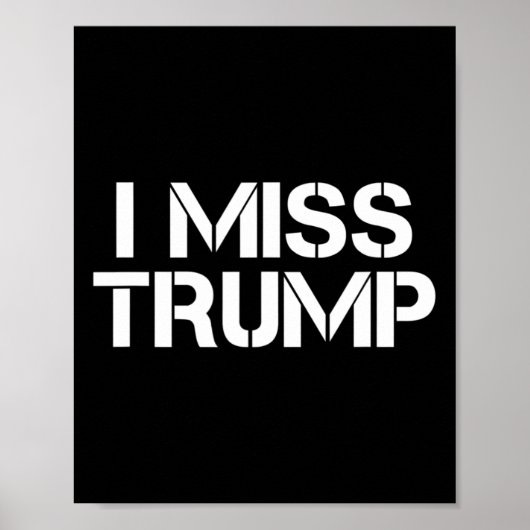 Awesome - I Miss Donald Trump - 45th President Tru ポスター (正面)