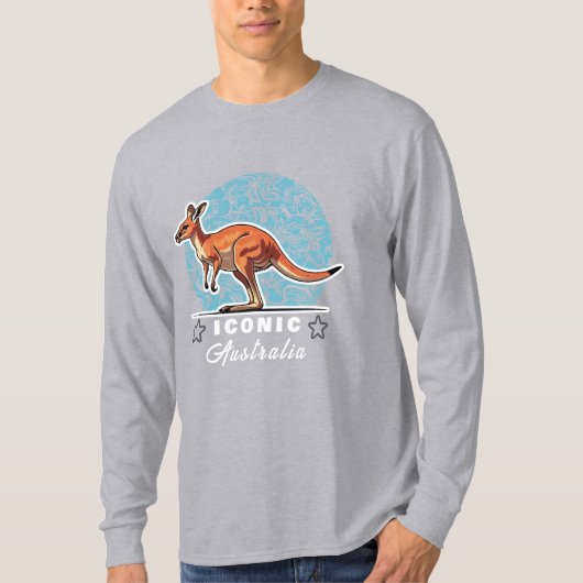 awesome kangaroo tシャツ (正面)