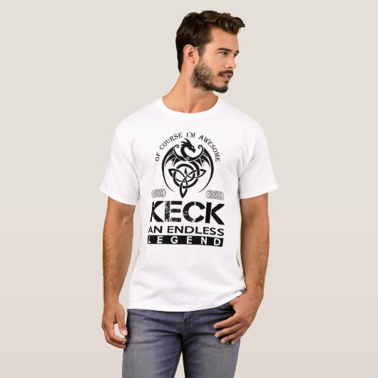 Awesome KECK An Endless Legend Tシャツ (正面フル)