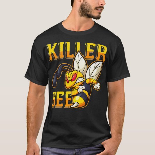 Awesome Killer Bee Hornet Yellowjacket Honeybee Lo Tシャツ (正面)