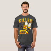 Awesome Killer Bee Hornet Yellowjacket Honeybee Tシャツ (正面フル)