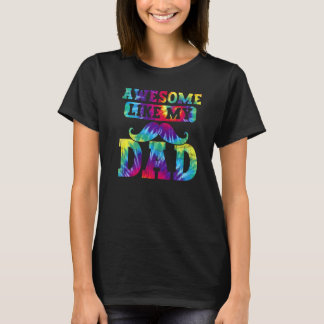 Awesome Like My Dad Matching Fathers Day Family Ki Tシャツ