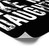 Awesome Like My Daughter Funny Men Dad Fathers Day ポスター (角)