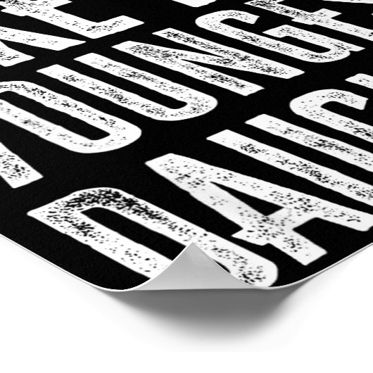 Awesome Like My Daughter Men Funny  ポスター (角)