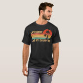 Awesome Like My Daughter Shirt Father'S Day Retro  Tシャツ (正面フル)