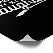 Awesome Like My Daughters Men Funny Fathers Day Da ポスター (角)