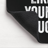 Awesome Like My Youngest Daughter Funny Dad Joke F マウスパッド (コーナー)