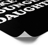 Awesome Like My Youngest Daughter Funny For Mom Da ポスター (角)