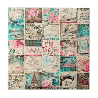 Awesome modern classic grunge rustic vintage art タイル