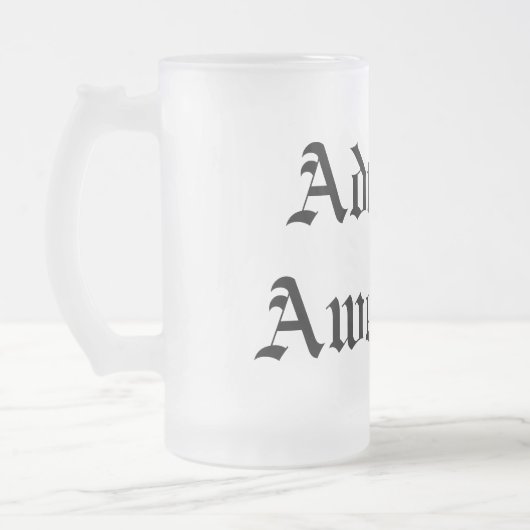 awesome Mug海軍大将 フロストグラスビールジョッキ (左)