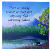 AWESOME NATURE DECORATIVE TILE タイル (正面)