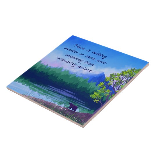 AWESOME NATURE DECORATIVE TILE タイル (側面)