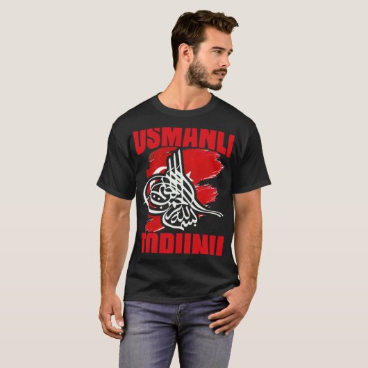 Awesome Osmanli Torunu Fatih Sultan Mehmet Ottoman Tシャツ (正面フル)