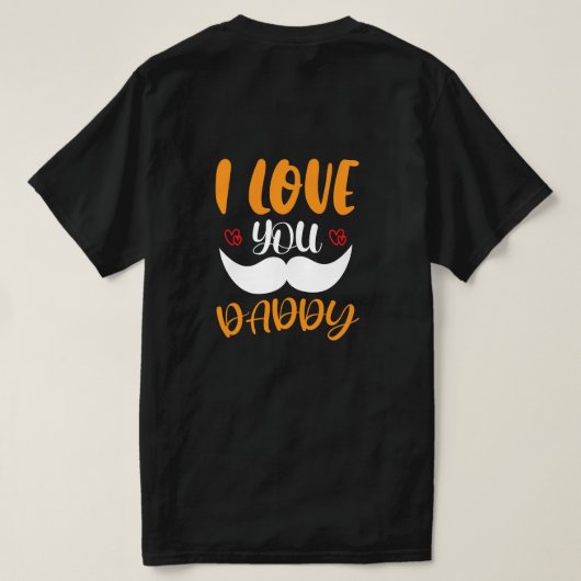 Awesome Papa Tシャツ (デザイン裏面)